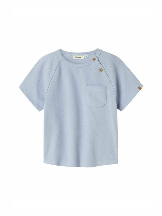 Zdjęcie produktu T-shirt basic Lil' Atelier niebieski