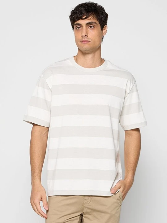 Zdjęcie produktu T-shirt basic lindbergh szary