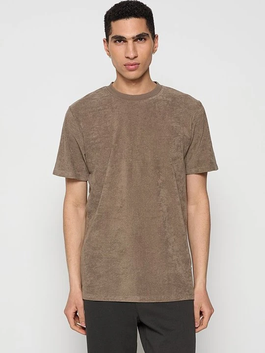 Zdjęcie produktu T-shirt basic lindbergh jasny brąz
