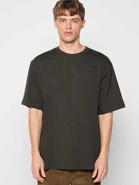 Zdjęcie produktu T-shirt basic lindbergh ciemnozielony