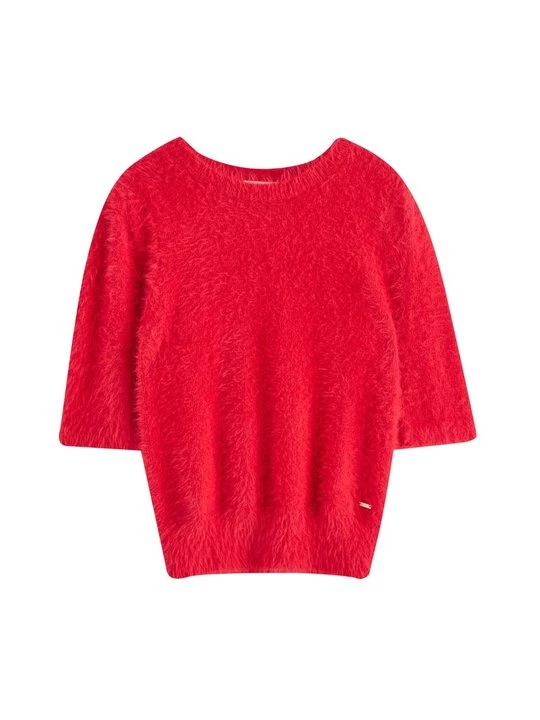 Zdjęcie produktu T-shirt basic Lindex czerwony
