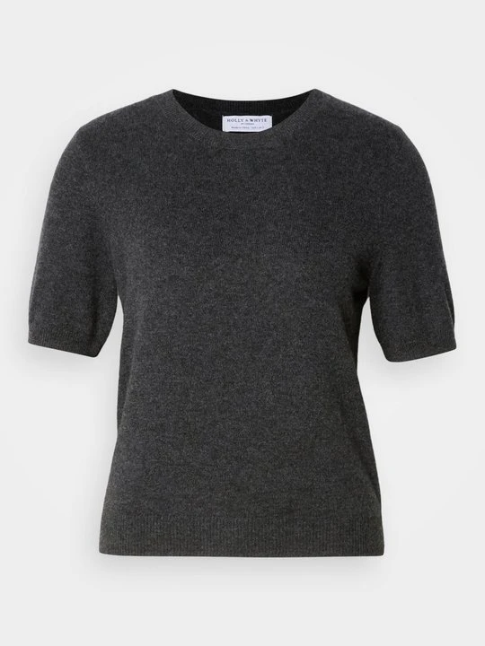 Zdjęcie produktu T-shirt basic Lindex ciemnoszary