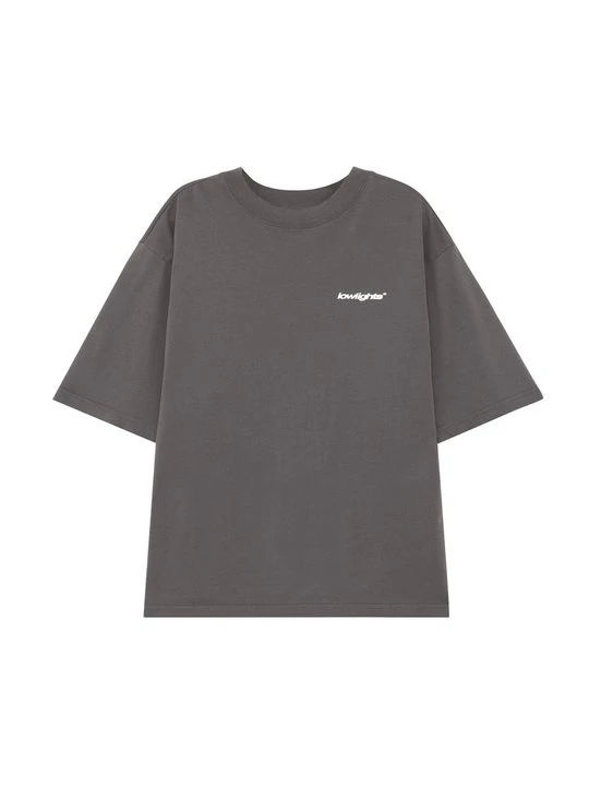 Zdjęcie produktu T-shirt basic Low Lights Studios szary