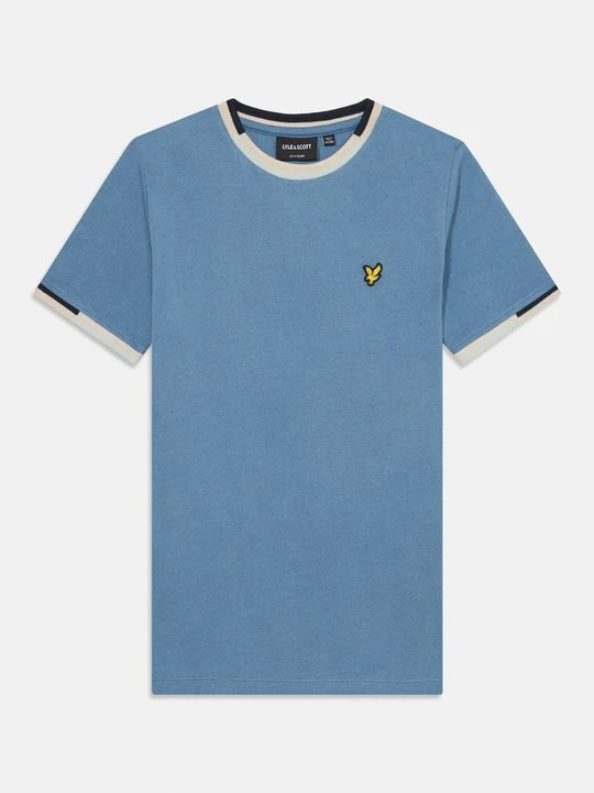 Zdjęcie produktu T-shirt basic Lyle & Scott niebieski
