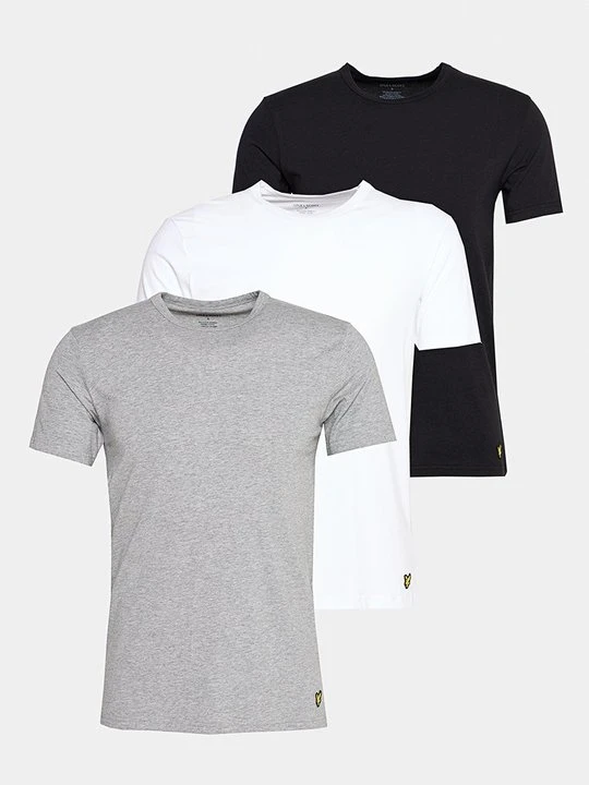 Zdjęcie produktu T-shirt basic Lyle & Scott czarny