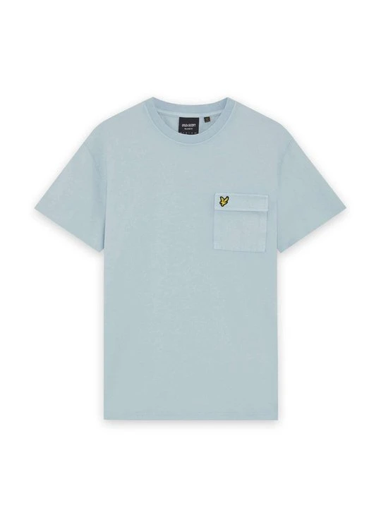 Zdjęcie produktu T-shirt basic Lyle & Scott niebieski