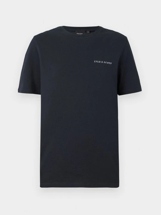 Zdjęcie produktu T-shirt basic Lyle & Scott granatowy