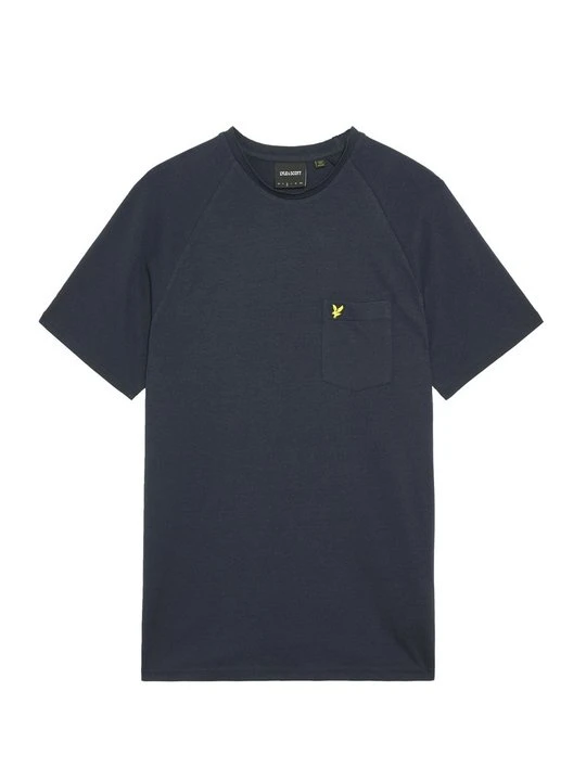 Zdjęcie produktu T-shirt basic Lyle & Scott granatowy