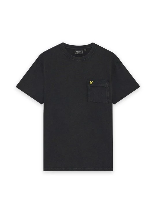Zdjęcie produktu T-shirt basic Lyle & Scott czarny
