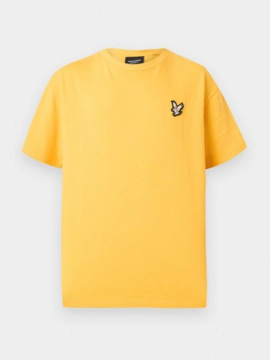 Zdjęcie produktu T-shirt basic Lyle & Scott żółty