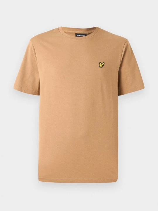 Zdjęcie produktu T-shirt basic Lyle & Scott jasny brąz