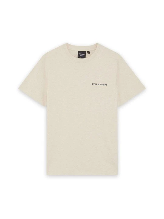 Zdjęcie produktu T-shirt basic Lyle & Scott beżowy