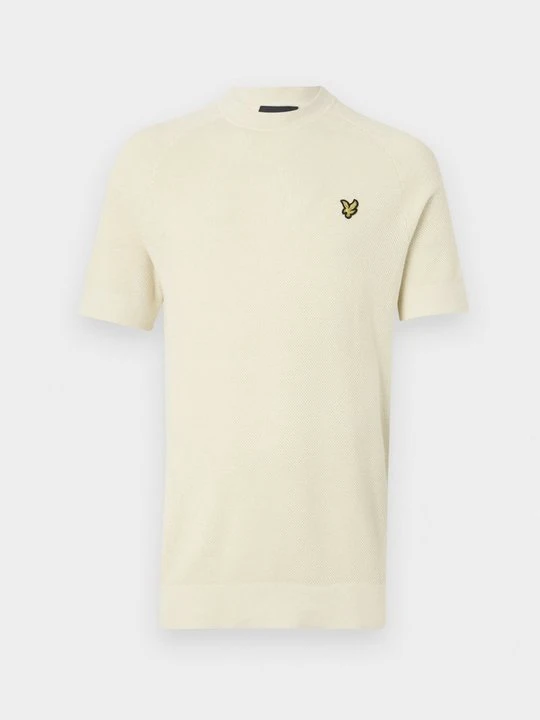 Zdjęcie produktu T-shirt basic Lyle & Scott beżowy