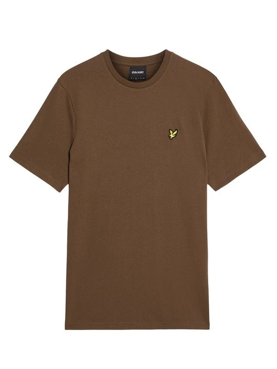 Zdjęcie produktu T-shirt basic Lyle & Scott brązowy