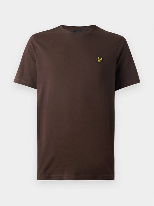 Zdjęcie produktu T-shirt basic Lyle & Scott brązowy