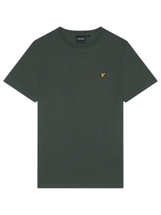 Zdjęcie produktu T-shirt basic Lyle & Scott ciemnozielony