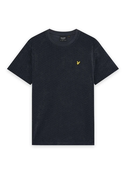 Zdjęcie produktu T-shirt basic Lyle & Scott granatowy