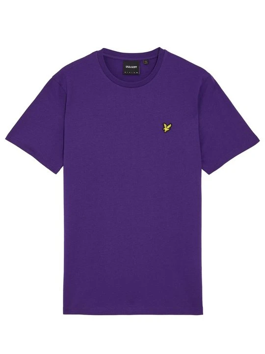Zdjęcie produktu T-shirt basic Lyle & Scott jagodowy