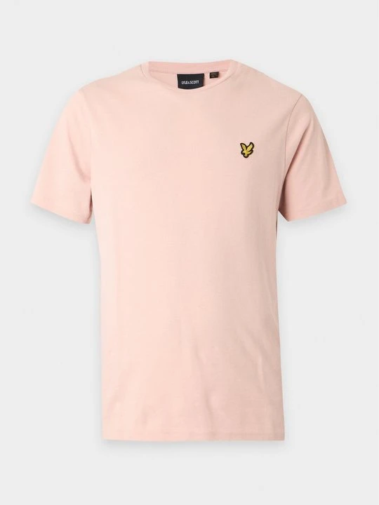 Zdjęcie produktu T-shirt basic Lyle & Scott jasnoróżowy