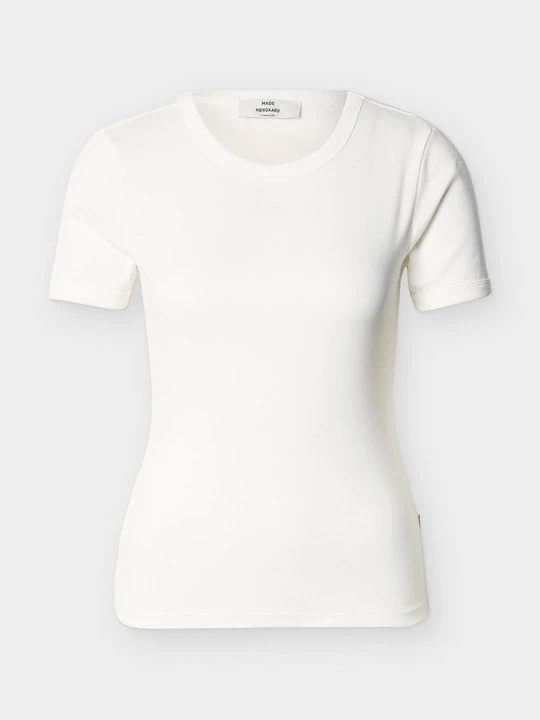 Zdjęcie produktu T-shirt basic Mads Nørgaard biały