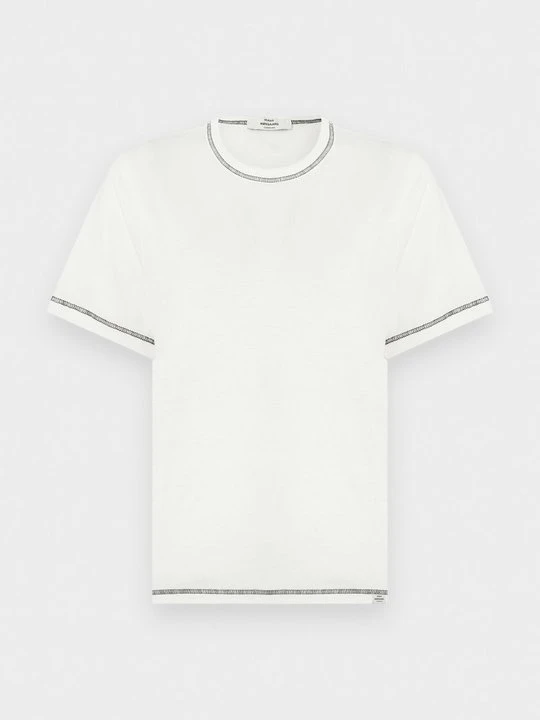 Zdjęcie produktu T-shirt basic Mads Nørgaard biały