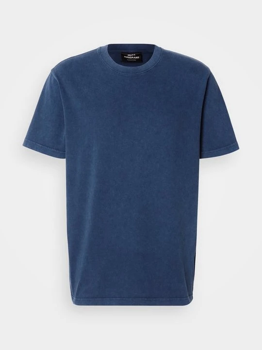 Zdjęcie produktu T-shirt basic Mads Nørgaard granatowy