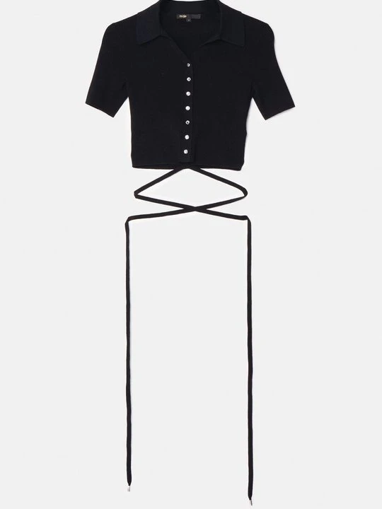Zdjęcie produktu T-shirt basic Maje czarny