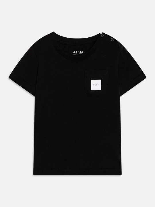 Zdjęcie produktu T-shirt basic Makia czarny