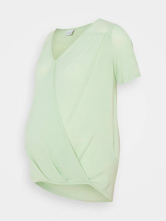 Zdjęcie produktu T-shirt basic Mamalicious zielony