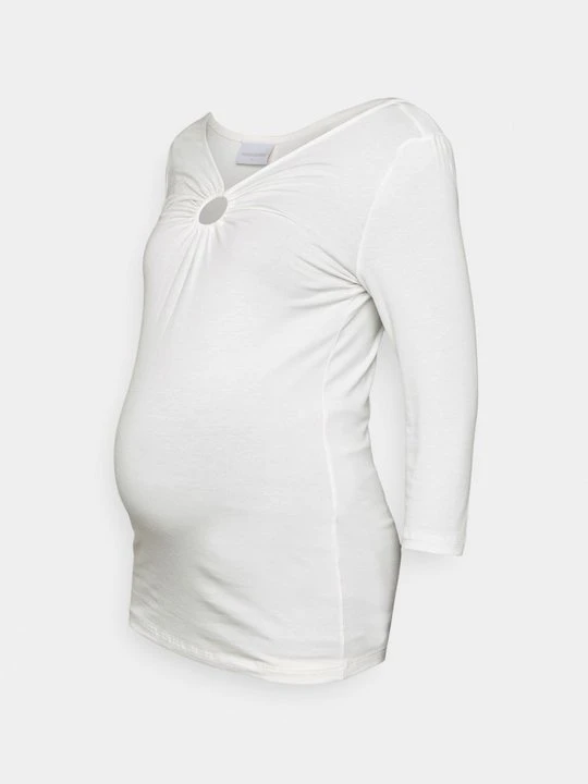 Zdjęcie produktu T-shirt basic Mamalicious biały