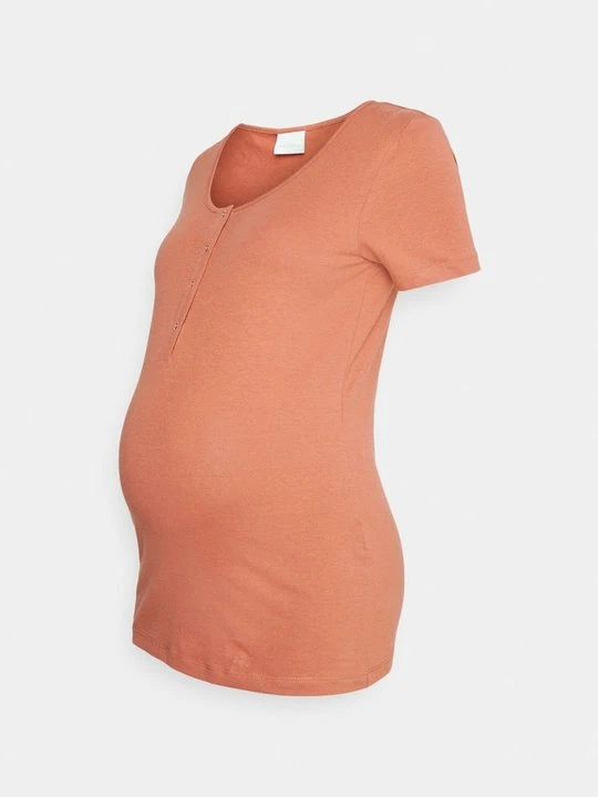 Zdjęcie produktu T-shirt basic Mamalicious czarny