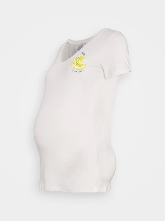 Zdjęcie produktu T-shirt basic Mamalicious biały