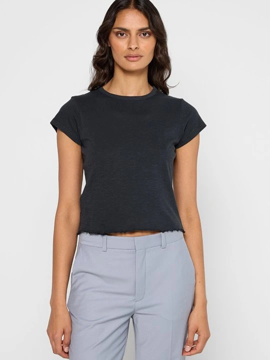 Zdjęcie produktu T-shirt basic Mango ciemnoszary
