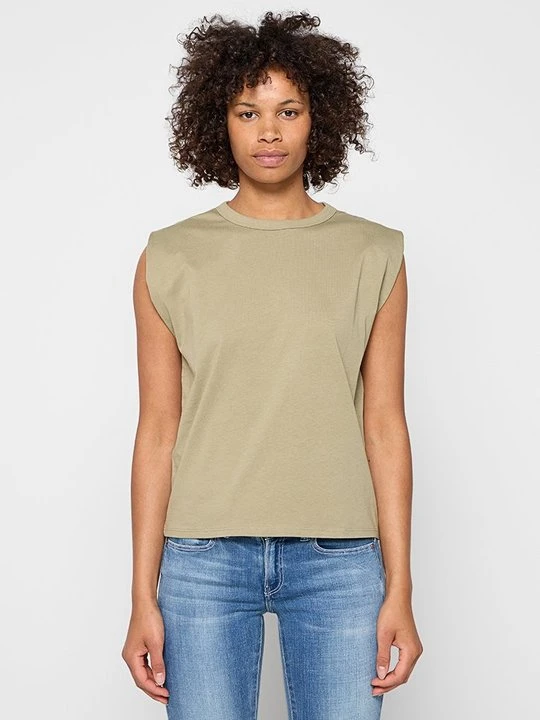Zdjęcie produktu T-shirt basic Mango khaki