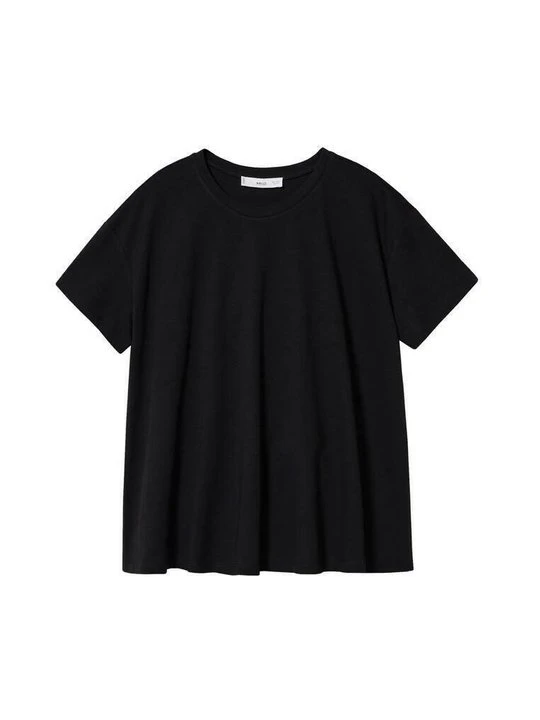 Zdjęcie produktu T-shirt basic Mango czarny