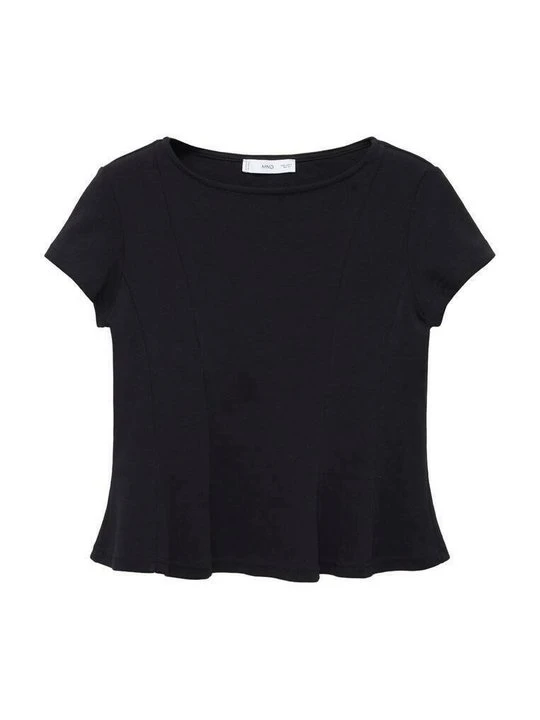 Zdjęcie produktu T-shirt basic Mango czarny