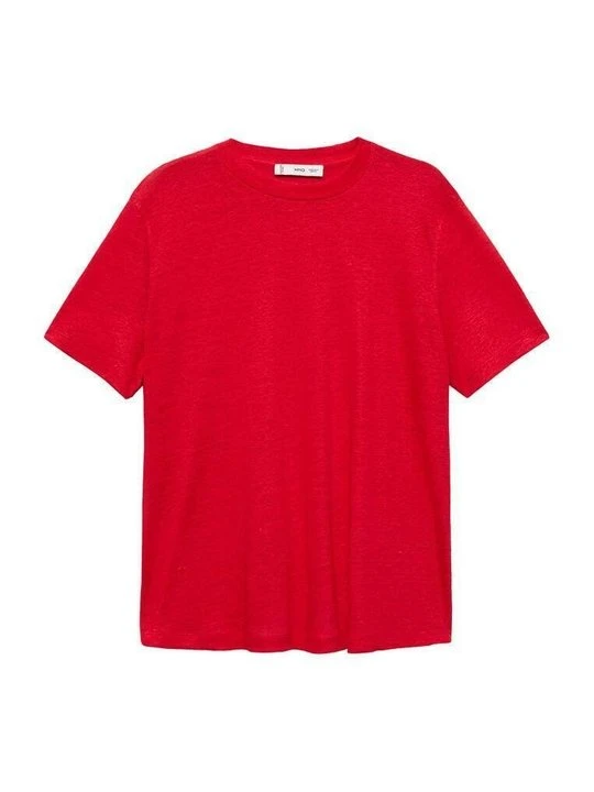 Zdjęcie produktu T-shirt basic Mango czerwony
