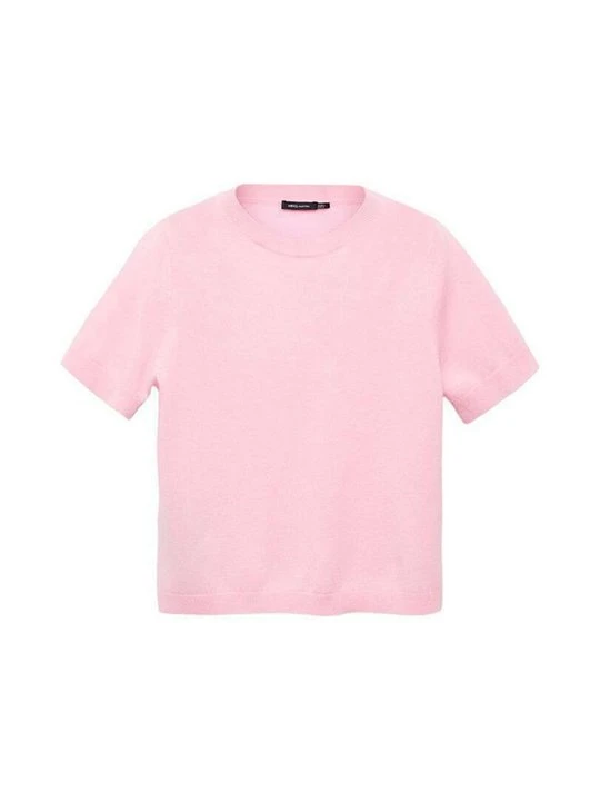 Zdjęcie produktu T-shirt basic Mango różowy