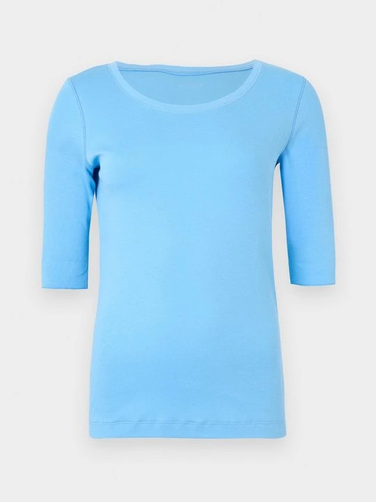 Zdjęcie produktu T-shirt basic Marc Cain jasnoniebieski