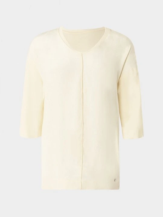Zdjęcie produktu T-shirt basic Marc Cain żółty