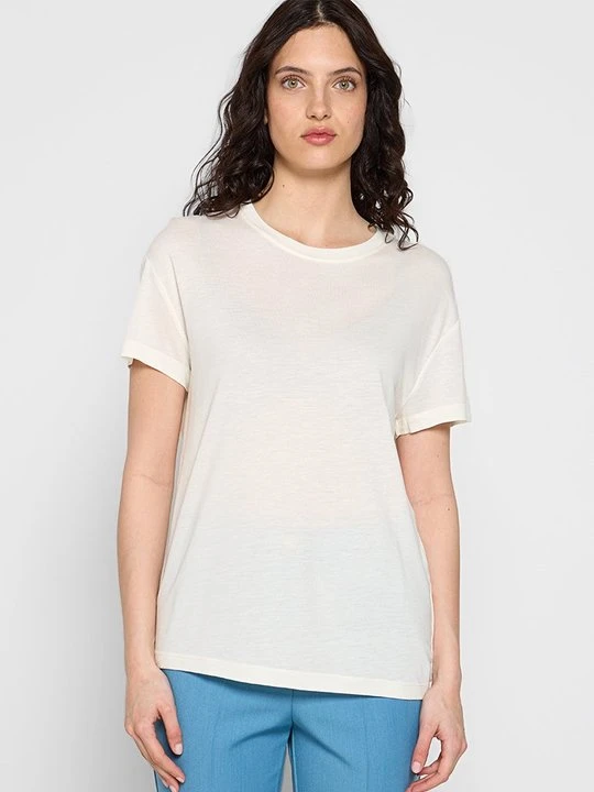 Zdjęcie produktu T-shirt basic Marc O'Polo mleczny