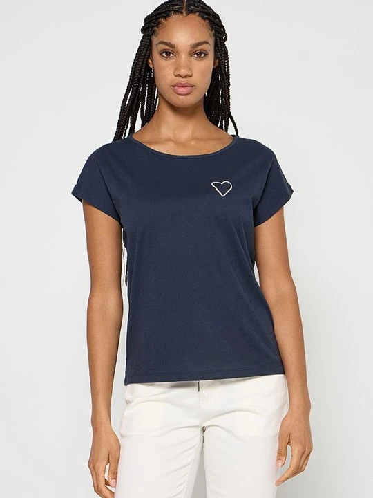 Zdjęcie produktu T-shirt basic Marc O'Polo niebieski