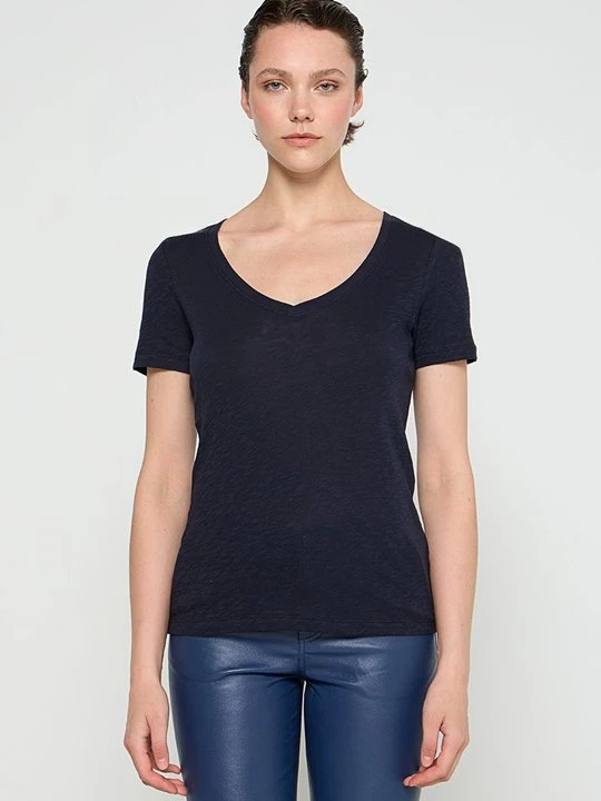 Zdjęcie produktu T-shirt basic Marc O'Polo granatowy