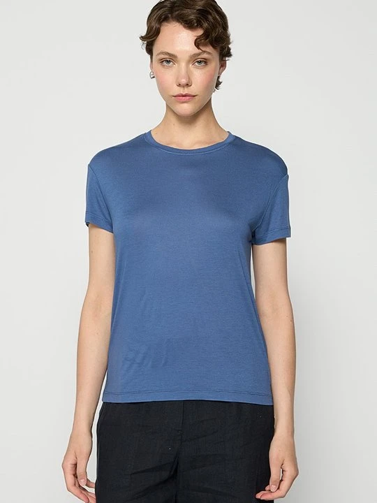 Zdjęcie produktu T-shirt basic Marc O'Polo niebieski