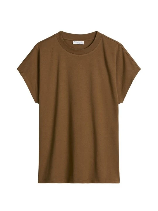 Zdjęcie produktu T-shirt basic Marc O'Polo brązowy