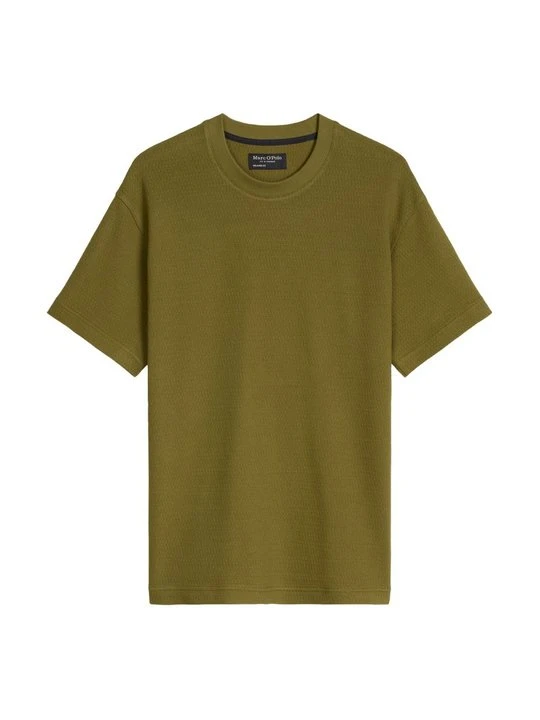 Zdjęcie produktu T-shirt basic Marc O'Polo ciemnozielony