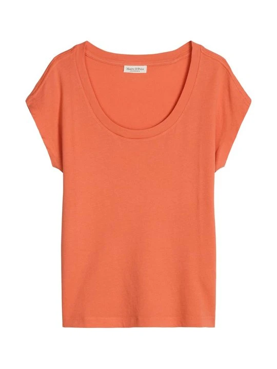 Zdjęcie produktu T-shirt basic Marc O'Polo pomarańczowy