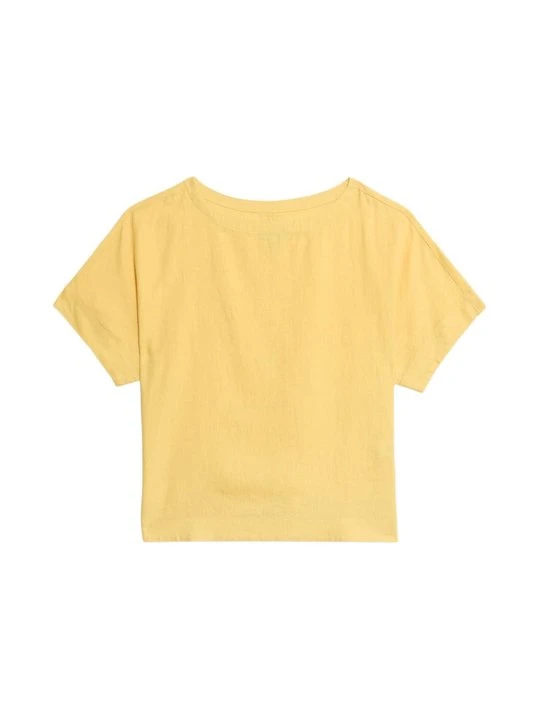 Zdjęcie produktu T-shirt basic Marks & Spencer w kolorze złota
