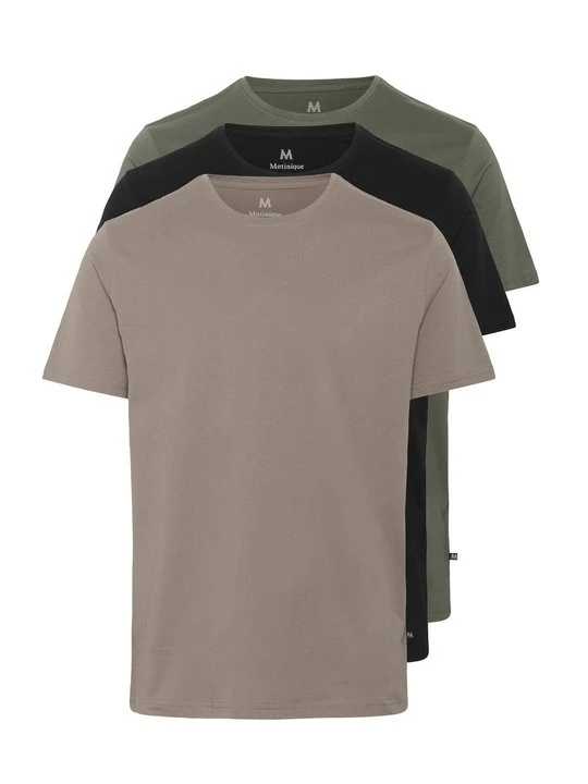 Zdjęcie produktu T-shirt basic Matinique brązowy
