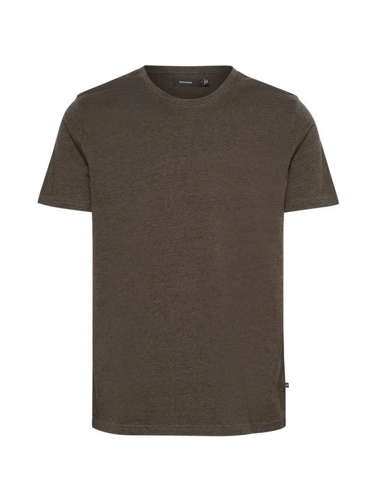 Zdjęcie produktu T-shirt basic Matinique ciemnobrązowy
